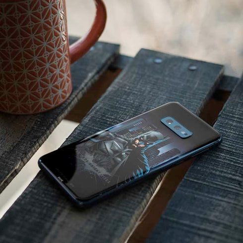 DC Comics Batman The Dark Knight Comic Art Galaxy S10e Skin