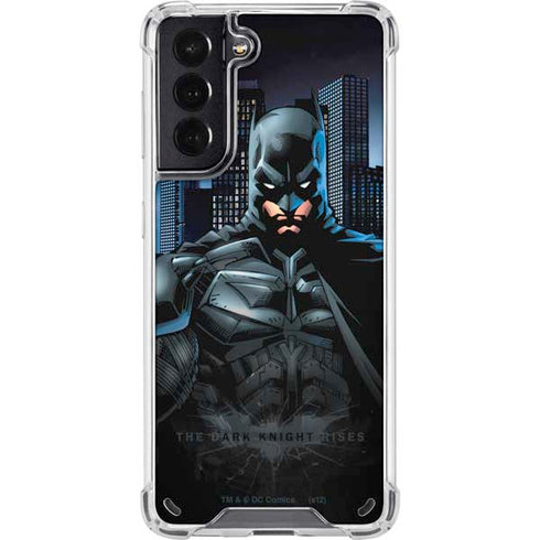 DC Comics Batman The Dark Knight Comic Art Galaxy S21 5G Clear Case