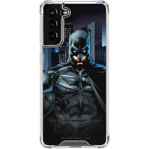 DC Comics Batman The Dark Knight Comic Art Galaxy S21 FE Clear Case