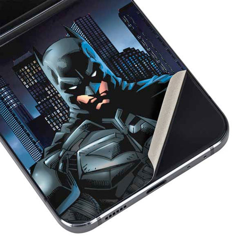 DC Comics Batman The Dark Knight Comic Art Galaxy Z Flip5 5G Skin
