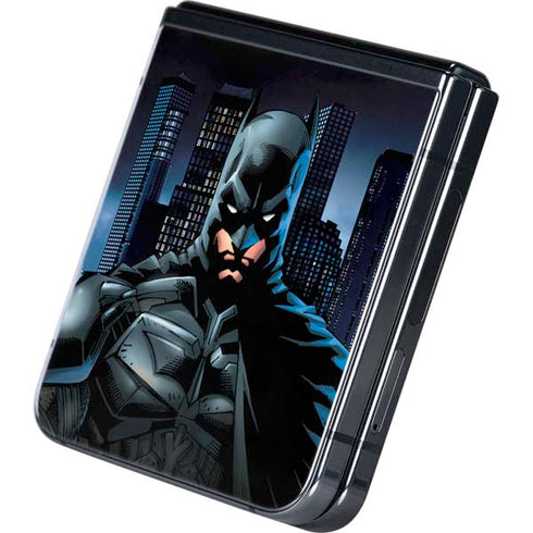 DC Comics Batman The Dark Knight Comic Art Galaxy Z Flip5 5G Skin