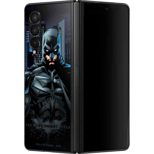 DC Comics Batman The Dark Knight Comic Art Galaxy Z Fold3 5G Skin