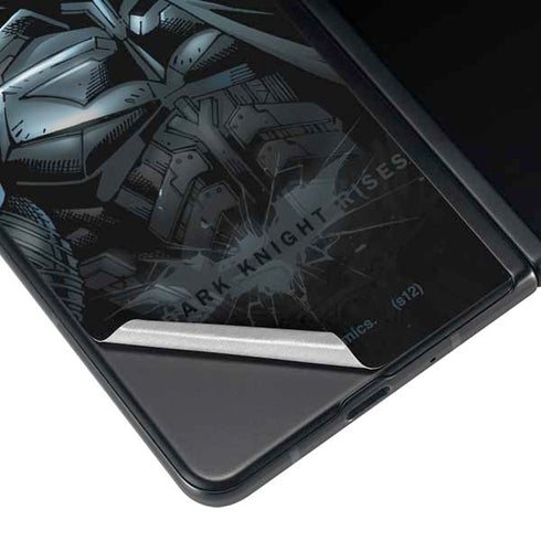 DC Comics Batman The Dark Knight Comic Art Galaxy Z Fold4 5G Skin