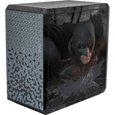 DC Comics Batman The Dark Knight Action pose Cooler Master MasterBox Q300L Mini Tower Skin