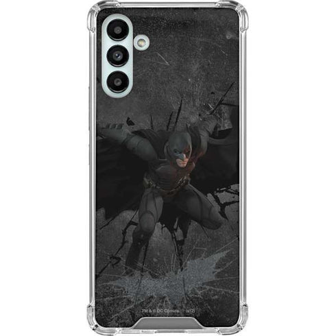 DC Comics Batman The Dark Knight Action pose Galaxy A13 5G Clear Case