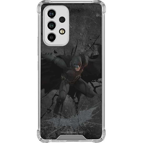 DC Comics Batman The Dark Knight Action pose Galaxy A33 5G Clear Case