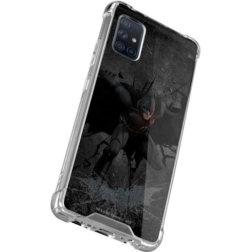DC Comics Batman The Dark Knight Action pose Galaxy A51 5G Clear Case