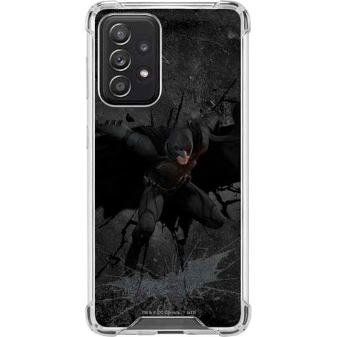 DC Comics Batman The Dark Knight Action pose Galaxy A52 5G Clear Case