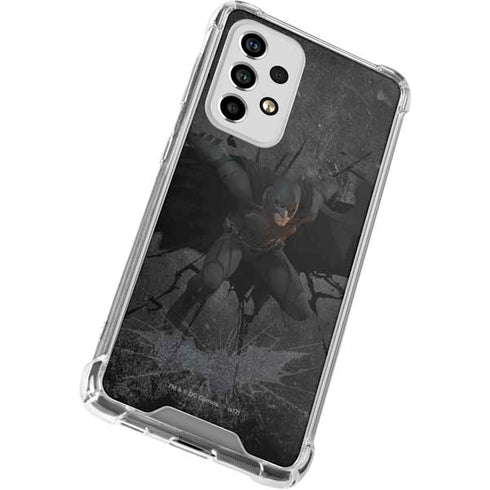 DC Comics Batman The Dark Knight Action pose Galaxy A53 5G Clear Case