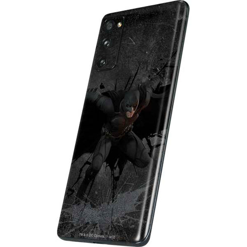 DC Comics Batman The Dark Knight Action pose Galaxy S20 Fan Edition Skin