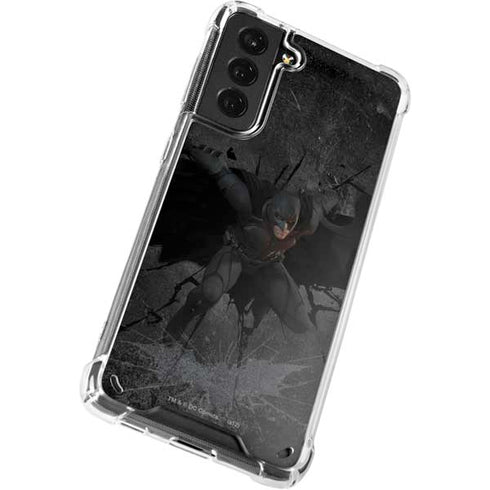 DC Comics Batman The Dark Knight Action pose Galaxy S21 5G Clear Case