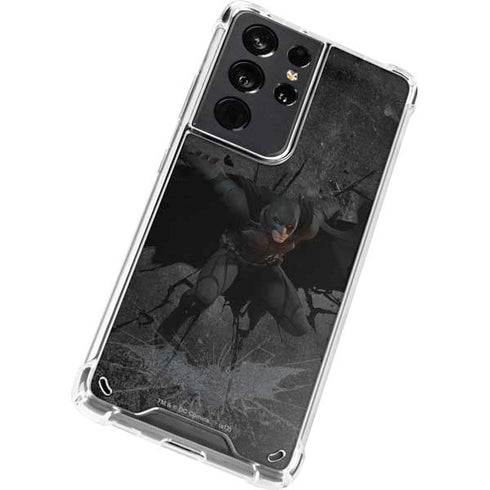DC Comics Batman The Dark Knight Action pose Galaxy S21 Ultra 5G Clear Case