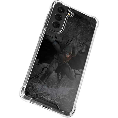 DC Comics Batman The Dark Knight Action pose Galaxy S22 Clear Case