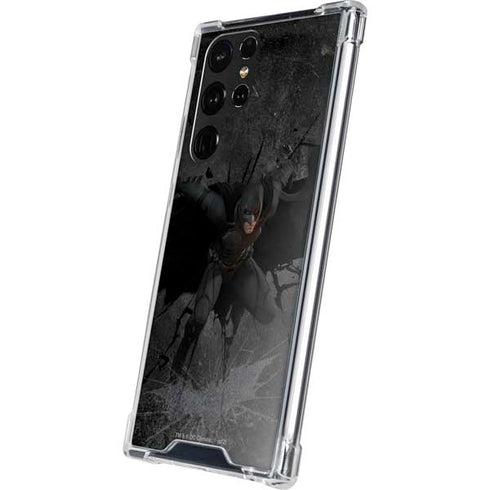 DC Comics Batman The Dark Knight Action pose Galaxy S22 Ultra Clear Case