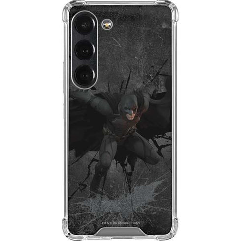 DC Comics Batman The Dark Knight Action pose Galaxy S23 Clear Case