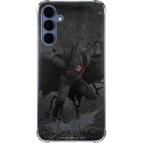 DC Comics The Dark Knight in Action Galaxy S24 Clear Case