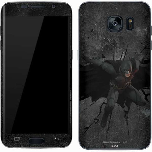 DC Comics Batman The Dark Knight Action pose Galaxy S7 Skin