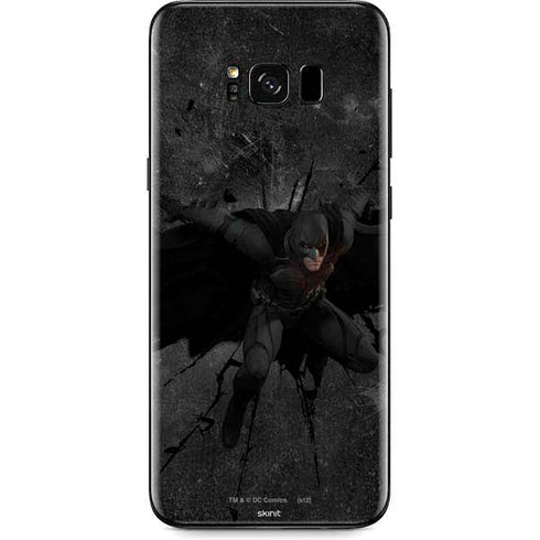 DC Comics Batman The Dark Knight Action pose Galaxy S8 Plus Skin
