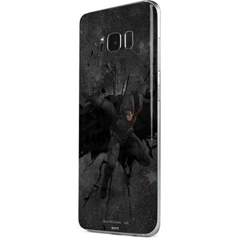 DC Comics Batman The Dark Knight Action pose Galaxy S8 Skin