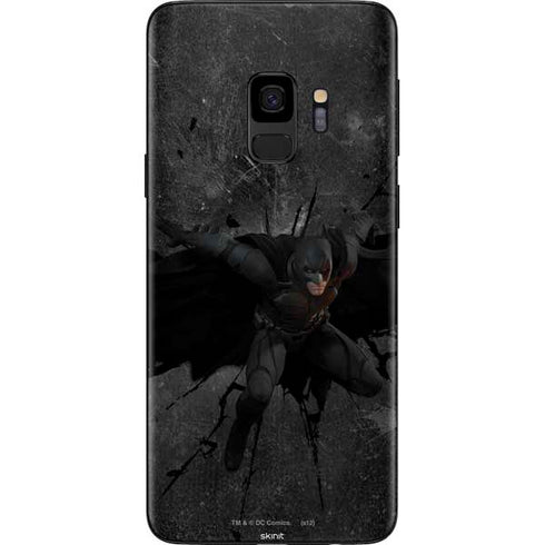 DC Comics Batman The Dark Knight Action pose Galaxy S9 Skin