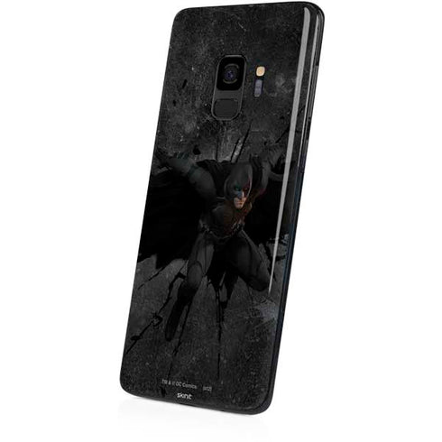 DC Comics Batman The Dark Knight Action pose Galaxy S9 Skin