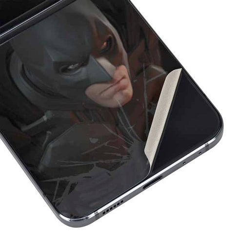 DC Comics The Dark Knight in Action Galaxy Z Flip5 5G Skin