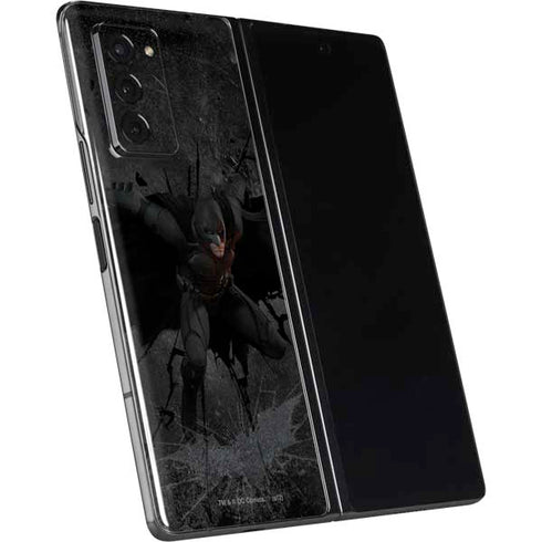 DC Comics Batman The Dark Knight Action pose Galaxy Z Fold2 5G Skin