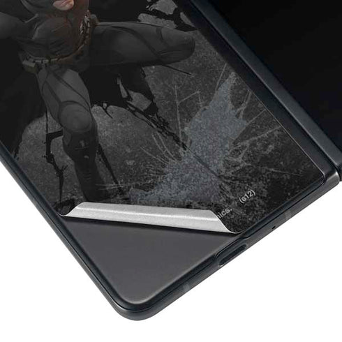 DC Comics Batman The Dark Knight Action pose Galaxy Z Fold3 5G Skin
