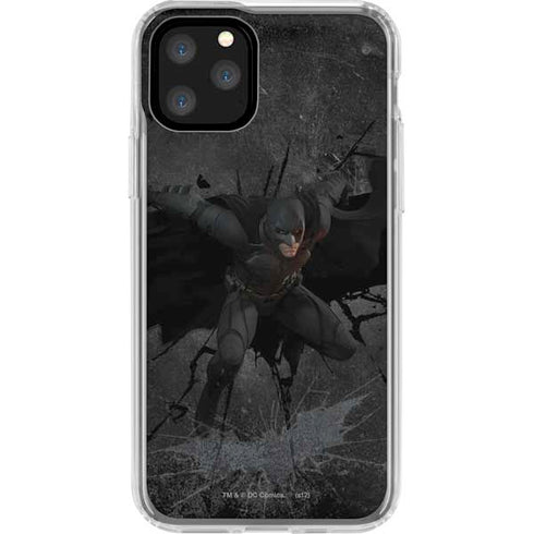 DC Comics The Dark Knight in Action iPhone 11 Pro Clear Case