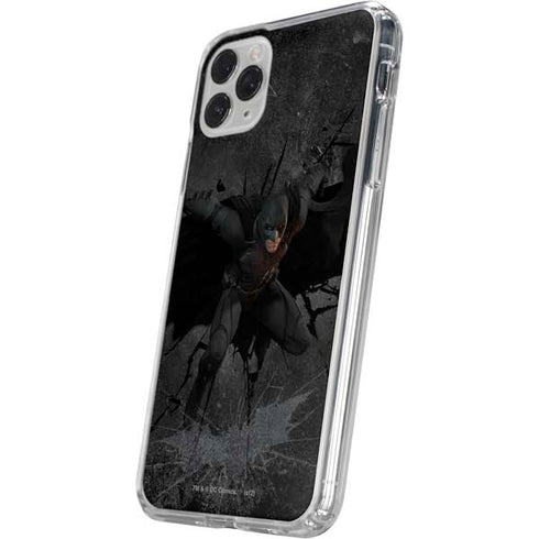 DC Comics The Dark Knight in Action iPhone 11 Pro Clear Case