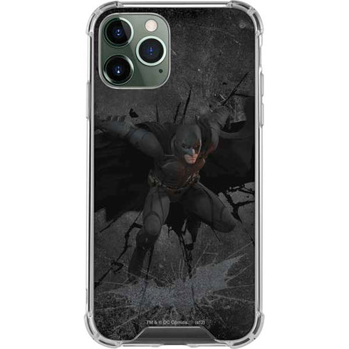 DC Comics The Dark Knight in Action iPhone 11 Pro Max Clear Case