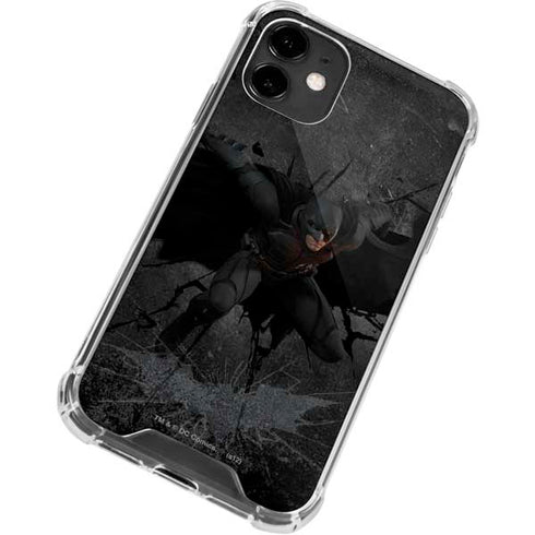 DC Comics Batman The Dark Knight Action pose iPhone 12 Mini Clear Case