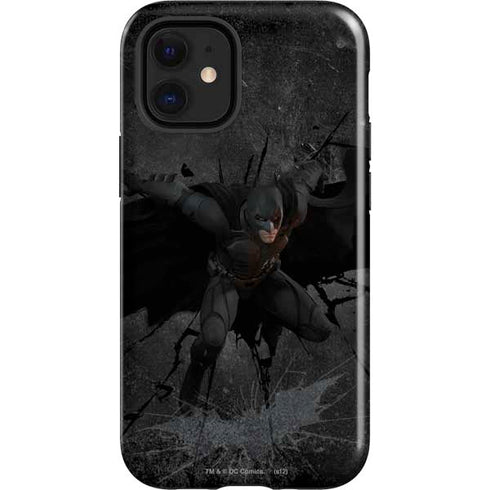 DC Comics Batman The Dark Knight Action pose iPhone 12 Mini Impact Case