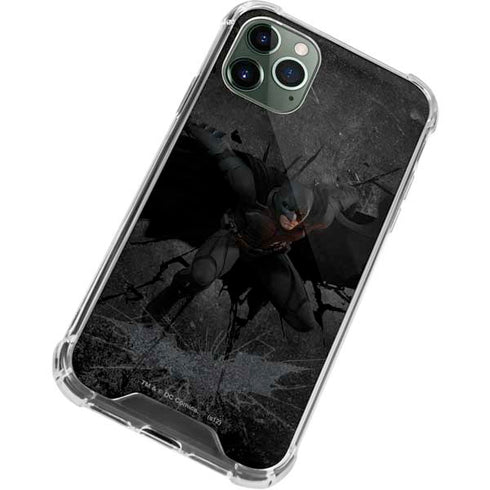 DC Comics Batman The Dark Knight Action pose iPhone 12 Pro Clear Case