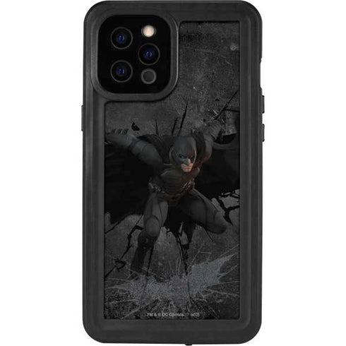 DC Comics Batman The Dark Knight Action pose iPhone 12 Pro Max Waterproof Case