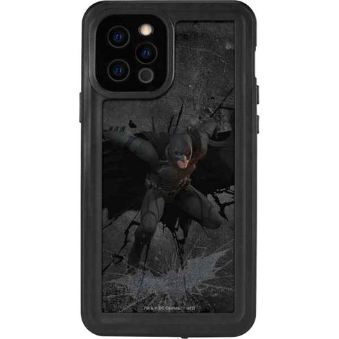 DC Comics Batman The Dark Knight Action pose iPhone 12 Pro Waterproof Case