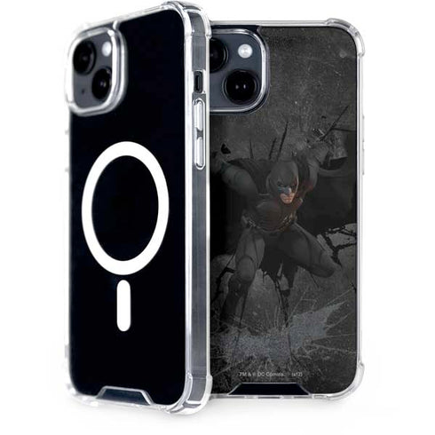 DC Comics Batman The Dark Knight Action pose iPhone 13 MagSafe Case