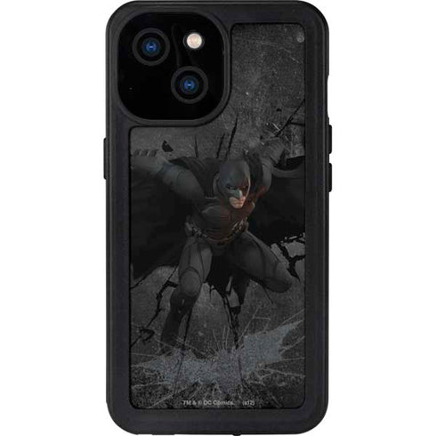 DC Comics Batman The Dark Knight Action pose iPhone 13 Mini Waterproof Case