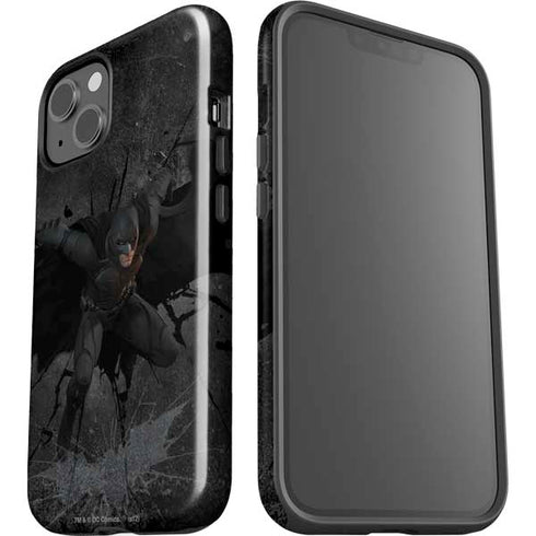 DC Comics Batman The Dark Knight Action pose iPhone 14 Plus Impact Case