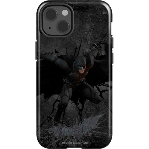 DC Comics The Dark Knight in Action iPhone 15 Impact Case