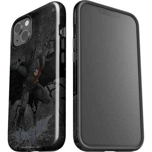 DC Comics The Dark Knight in Action iPhone 15 Impact Case