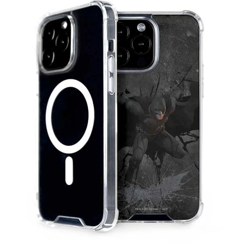 DC Comics Batman The Dark Knight Action pose iPhone 14 Pro Max MagSafe Case