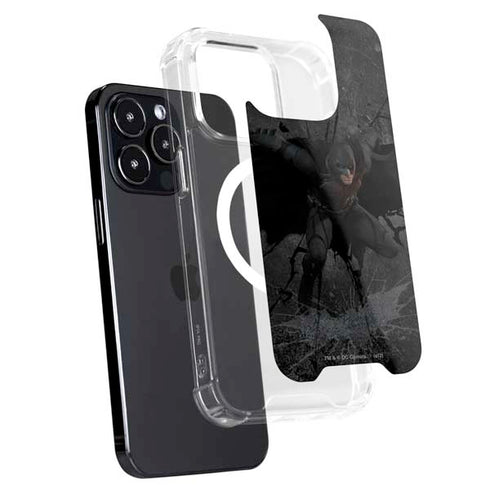 DC Comics Batman The Dark Knight Action pose iPhone 14 Pro Max MagSafe Case