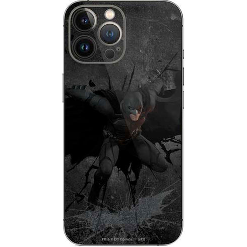 DC Comics Batman The Dark Knight Action pose iPhone 14 Pro Max Skin