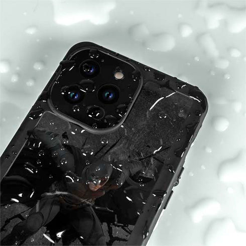 DC Comics Batman The Dark Knight Action pose iPhone 14 Pro Waterproof Case