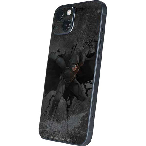 DC Comics Batman The Dark Knight Action pose iPhone 14 Skin