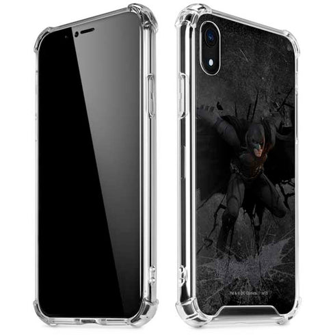 DC Comics The Dark Knight in Action iPhone XR Clear Case