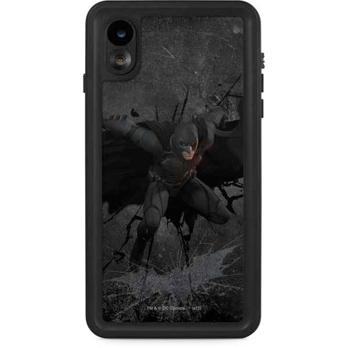 DC Comics Batman The Dark Knight Action pose iPhone XR Waterproof Case