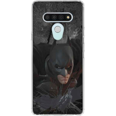 DC Comics The Dark Knight in Action LG Stylo 6 Clear Case