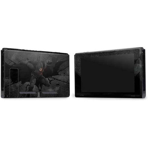 DC Comics Batman The Dark Knight Action pose Nintendo Switch Bundle Skin